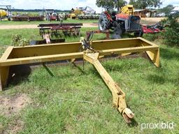 12' pull type box blade w/ cylinder