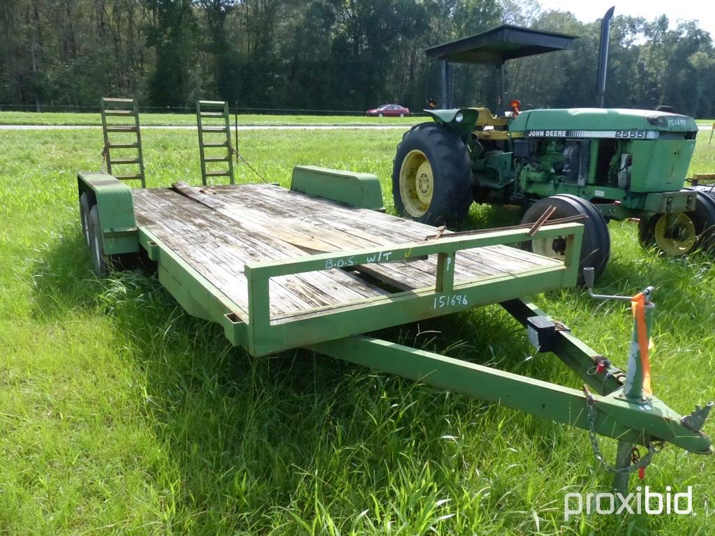 7x18 utility trailer (county owned)
