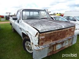 84 C20 pickup (county owned)