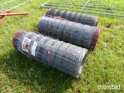 (3) rolls of net wire