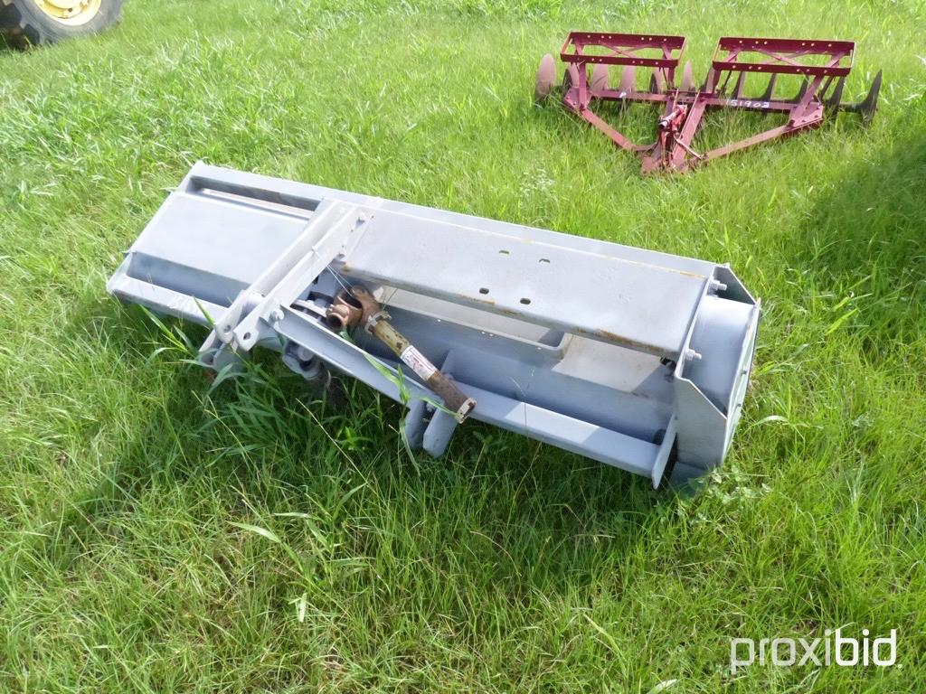 KMC 72" 3 pt rotery tiller w/ shaft