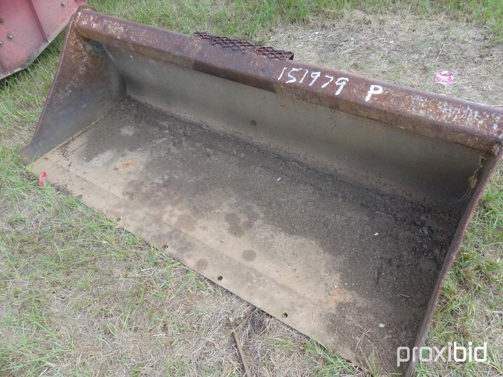 72" loader bucket
