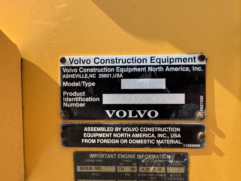Volvo L70E Loader,  SN: L70EV60342, (5,146 Hours