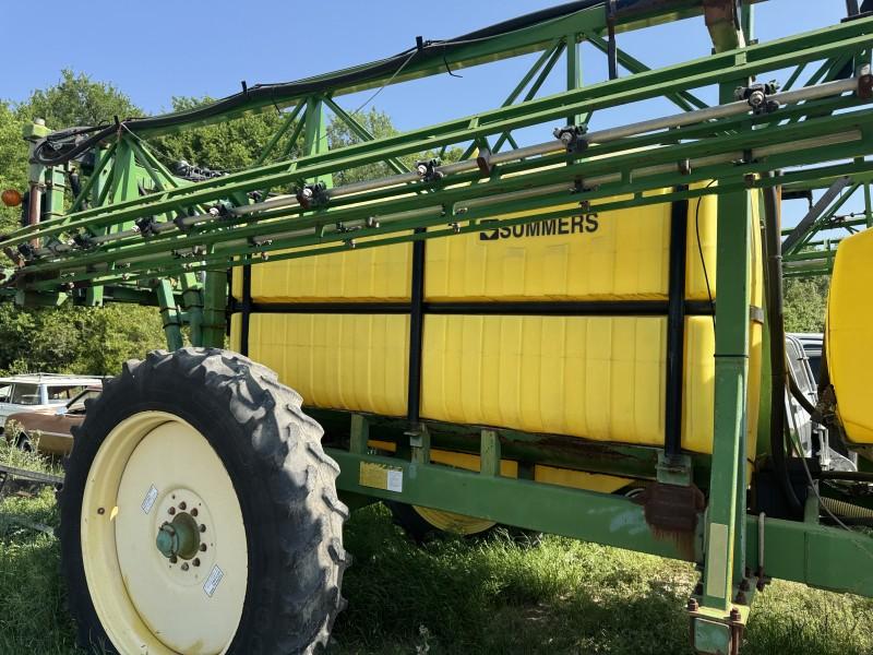 2006 Summers 1500 Sprayer 110', SN: G1094