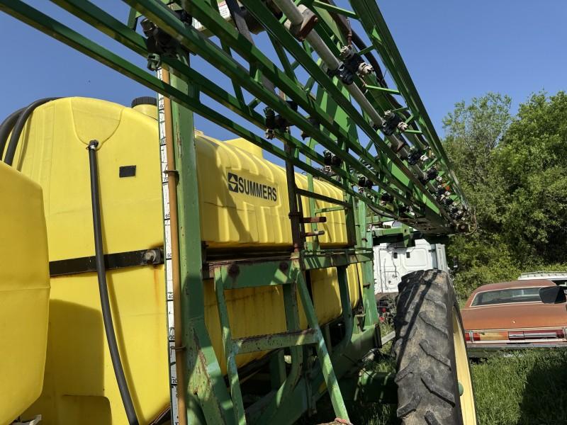 2006 Summers 1500 Sprayer 110', SN: G1094