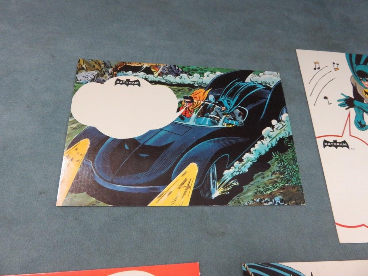 Batman (1966) Group of (7) Postcards