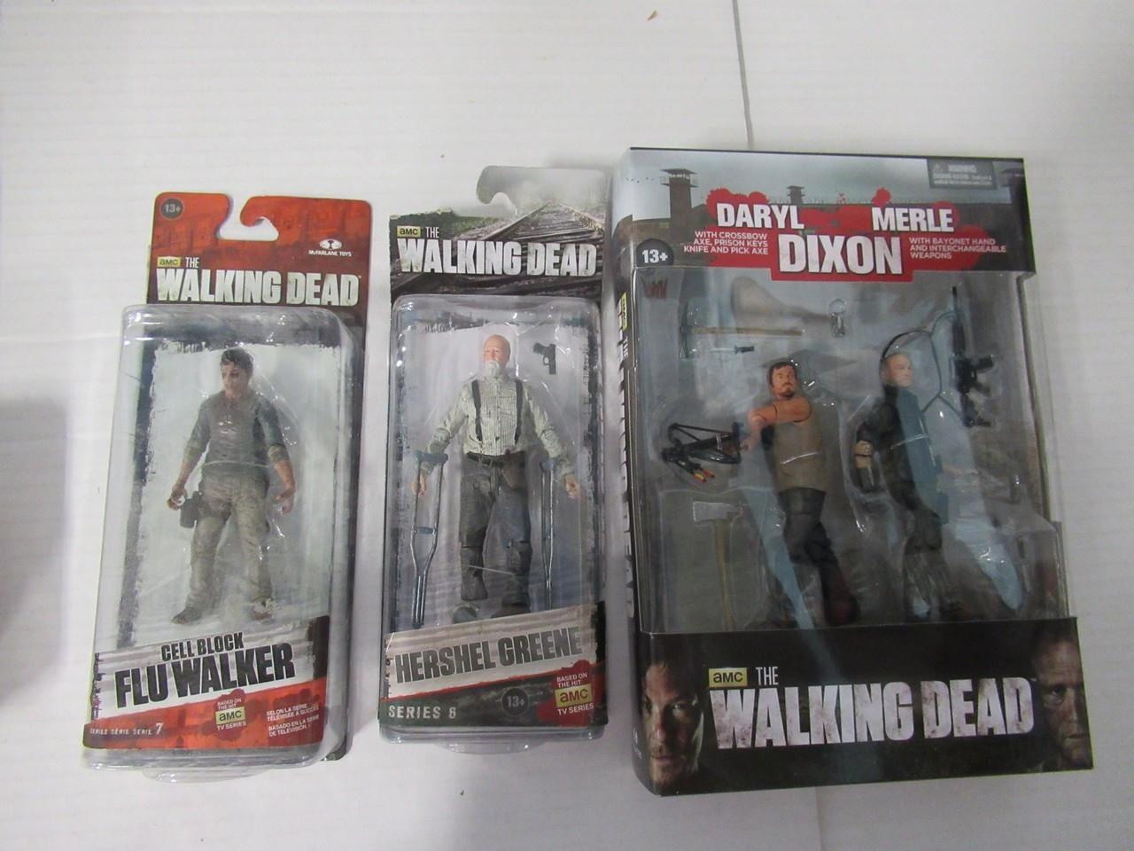 The Walking Dead Figure/Toy Lot of 7