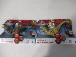 Jurassic World Lot of 8 Dinosaurs NOC