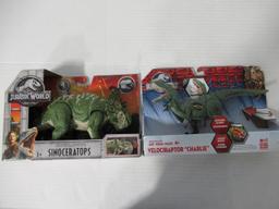 Jurassic World Lot of 8 Dinosaurs NOC