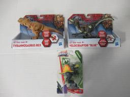 Jurassic World Lot of 8 Dinosaurs NOC