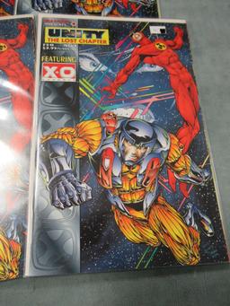 Unity X the Lost Chapter/Valiant #1 Lot (4)