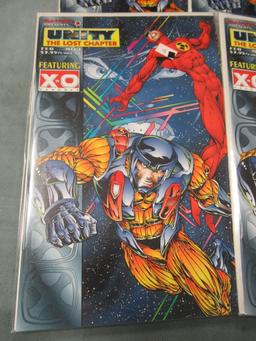Unity X the Lost Chapter/Valiant #1 Lot (4)