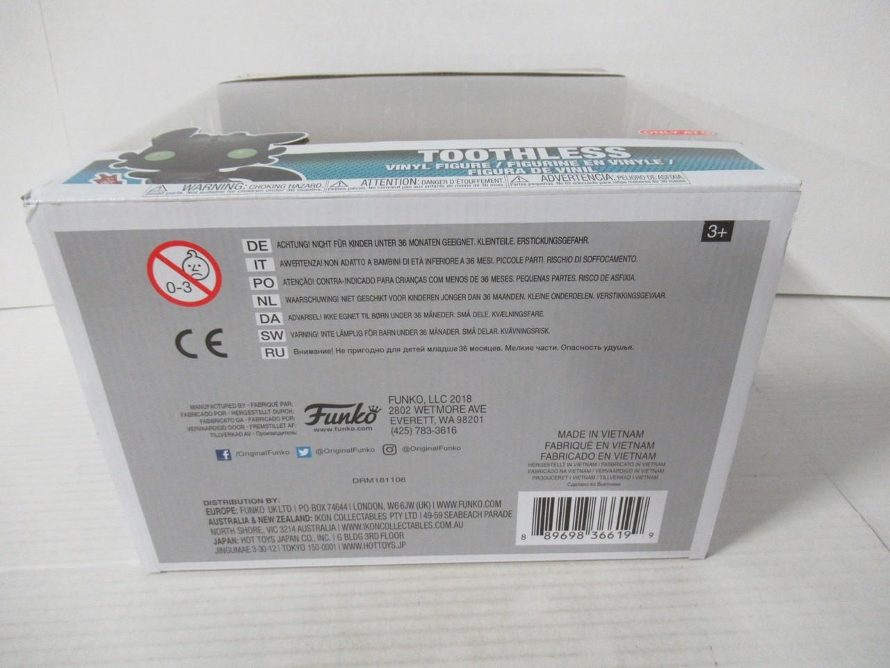 Toothless #868 10" Funko Pop! Vinyl Figure