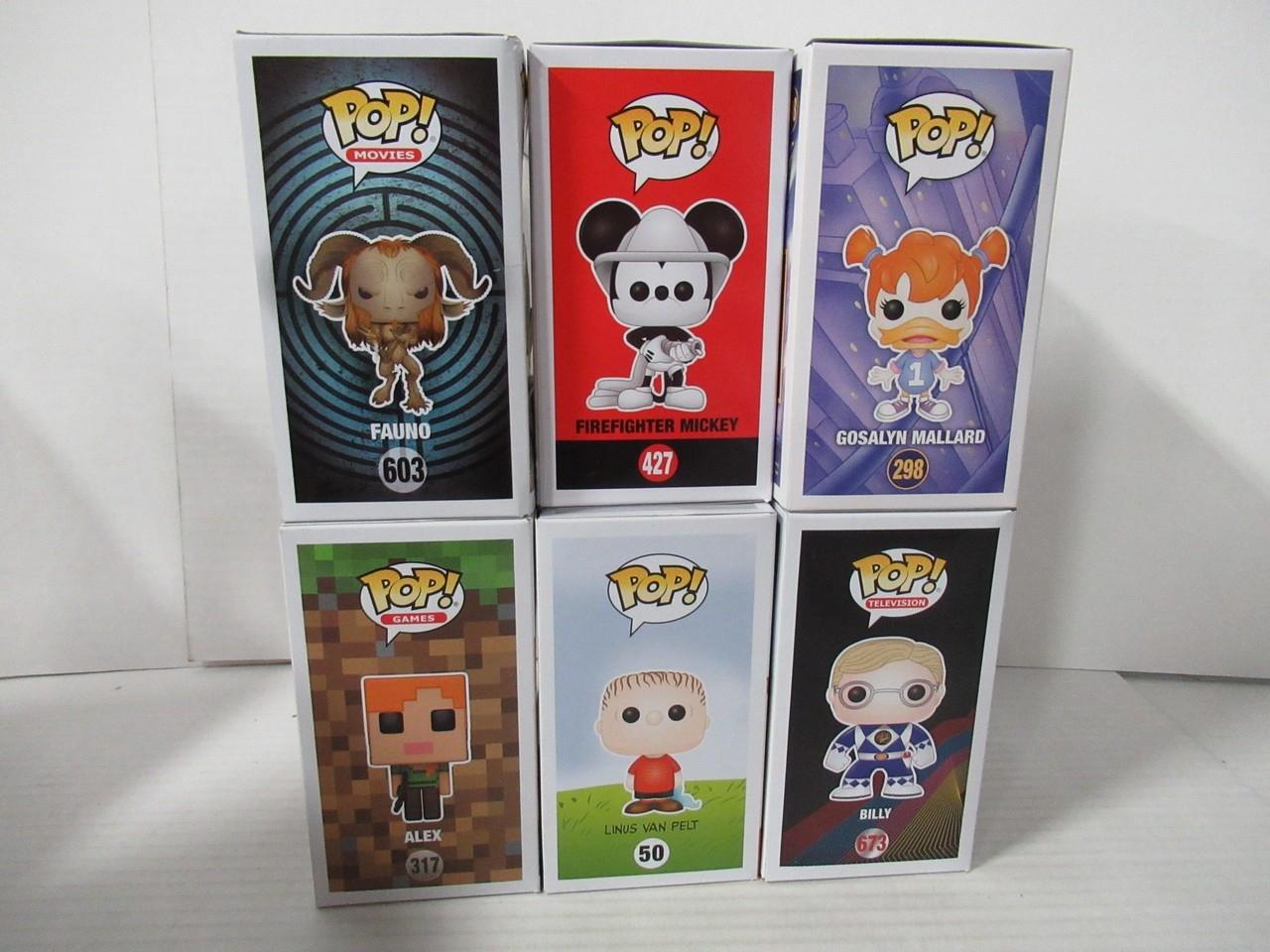 Funko Pop! Vinyl Figure Lot of (6)