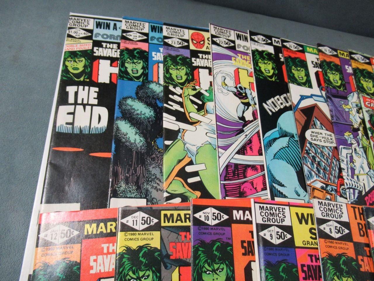 The Savage She-Hulk #1-25 Complete Set