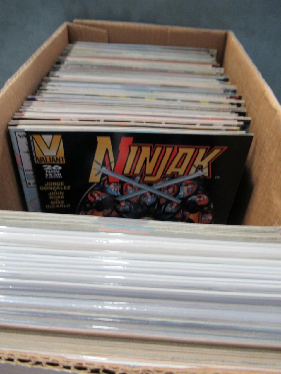 Short Box of Valiant Comics