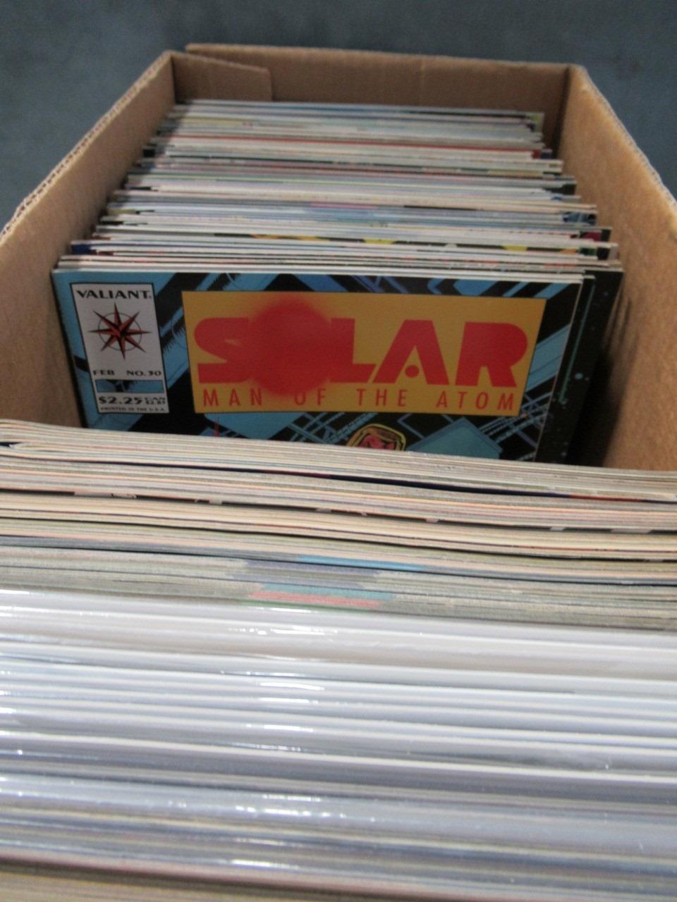 Short Box of Valiant Comics