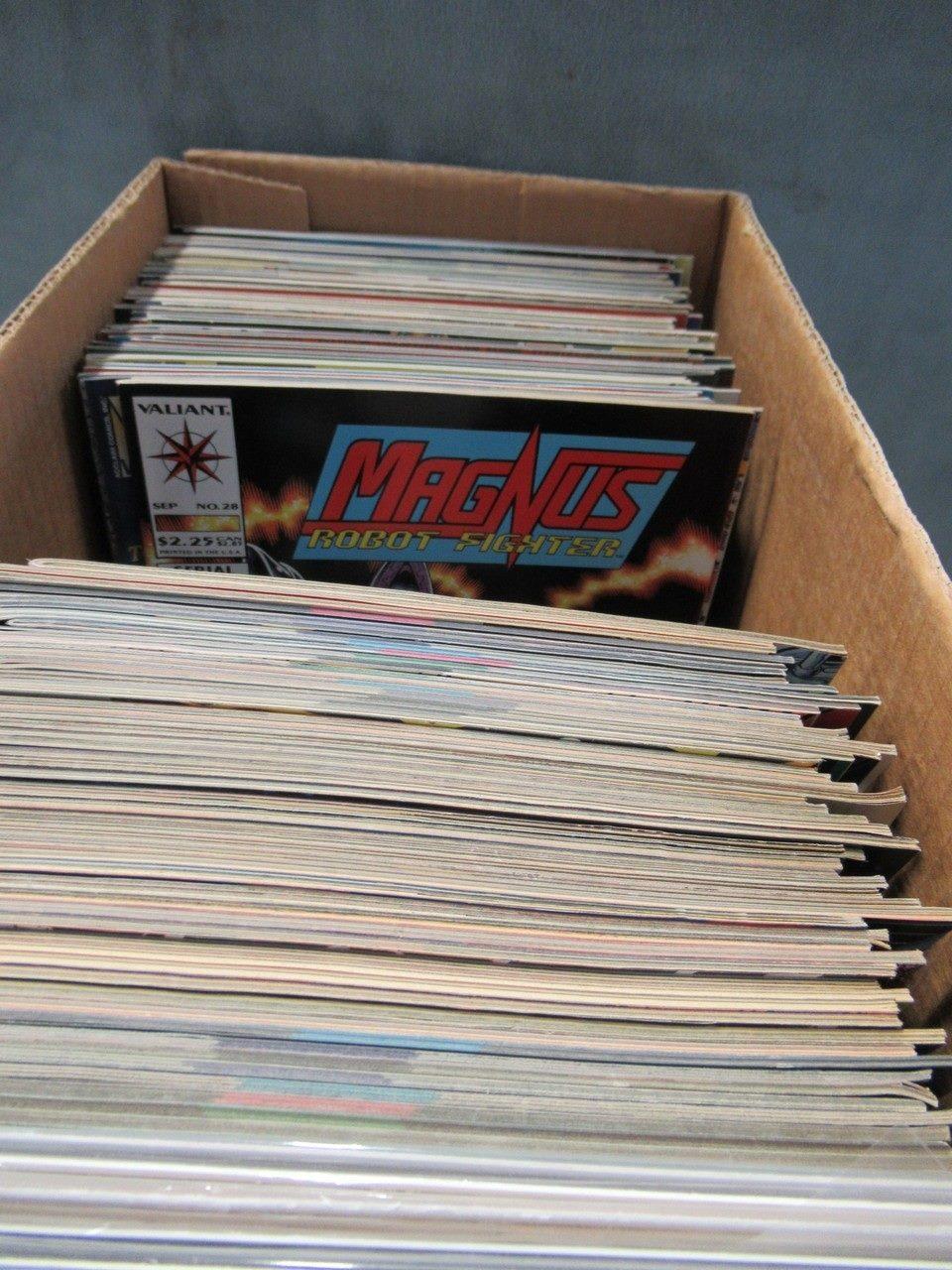 Short Box of Valiant Comics