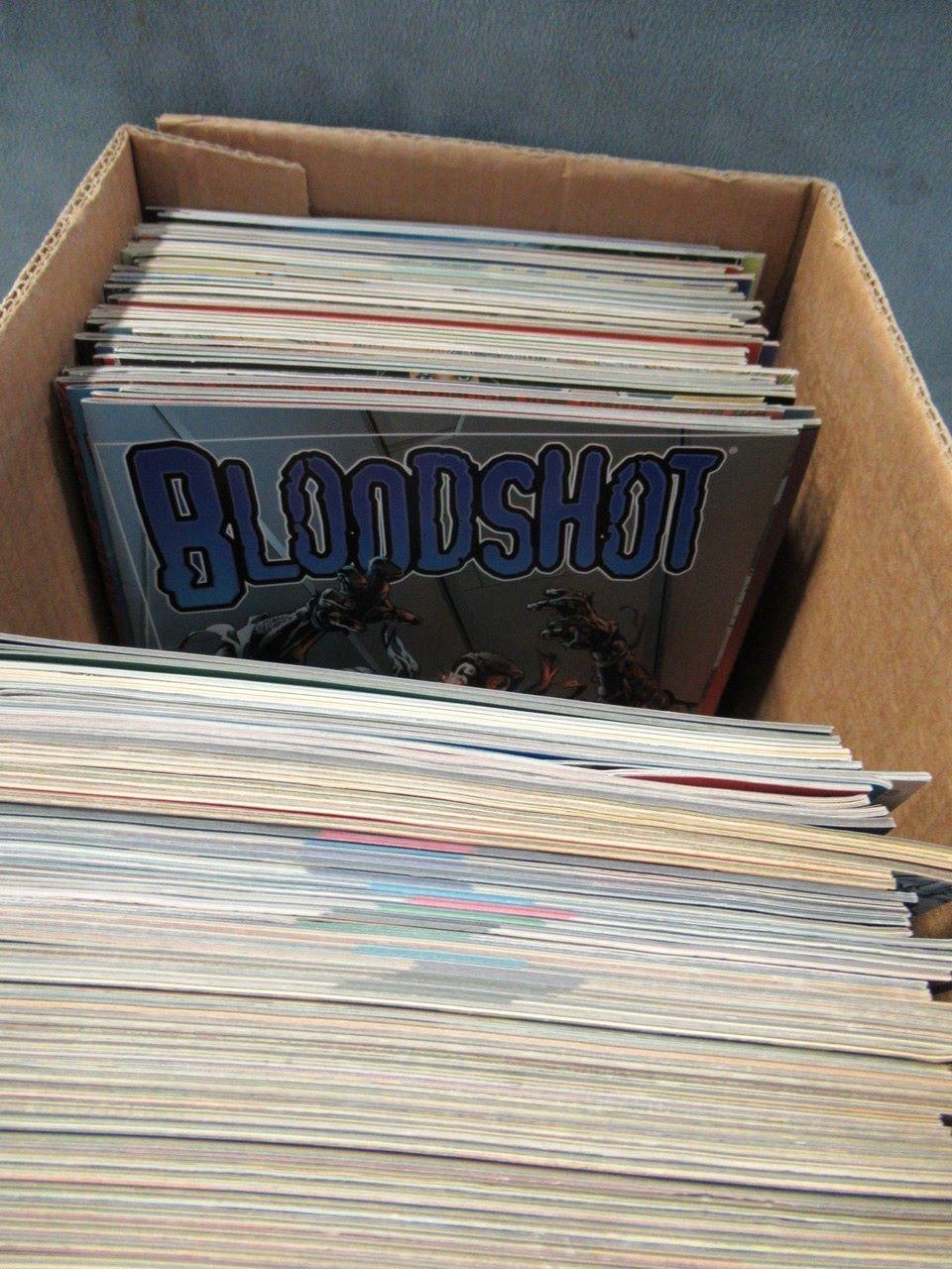 Short Box of Valiant Comics