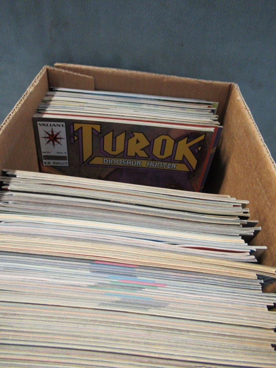 Short Box of Valiant Comics