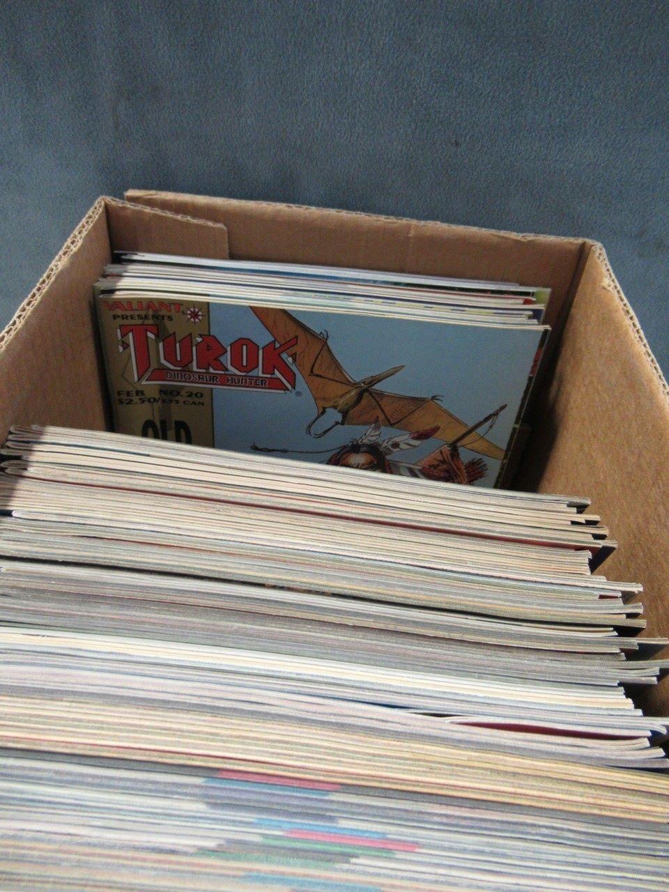 Short Box of Valiant Comics