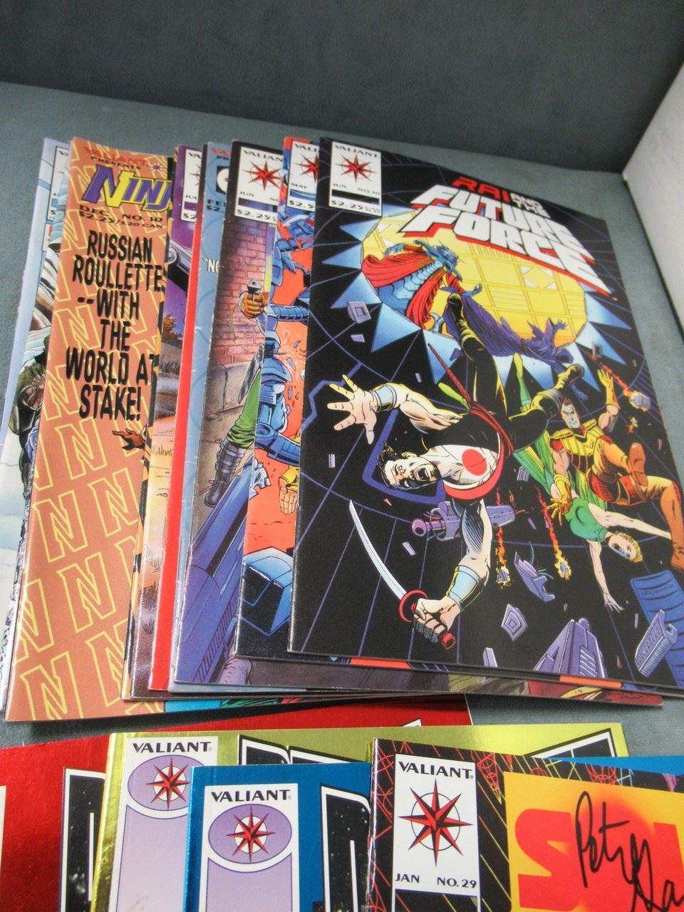 Short Box of Valiant Comics