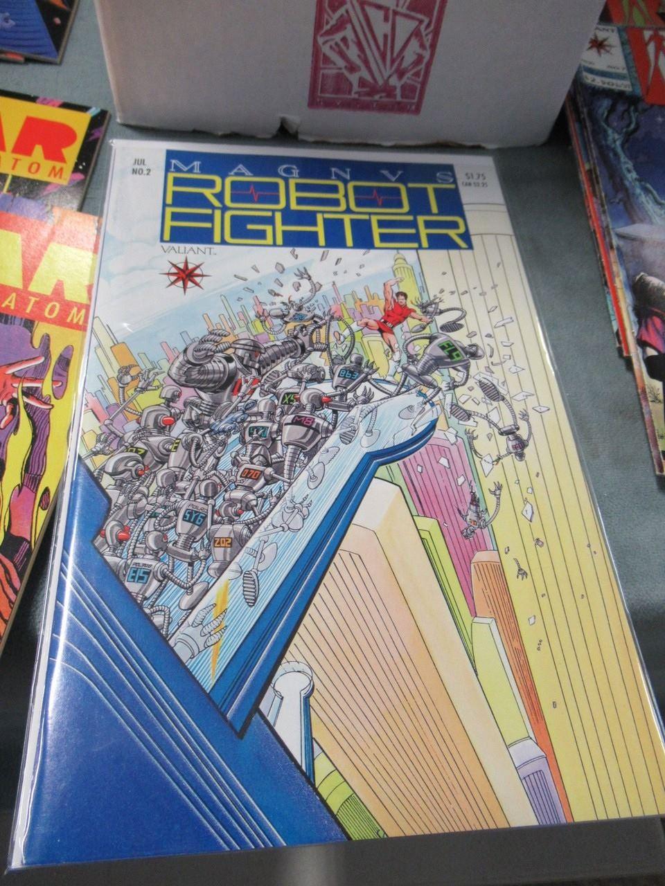 Short Box of Valiant Comics