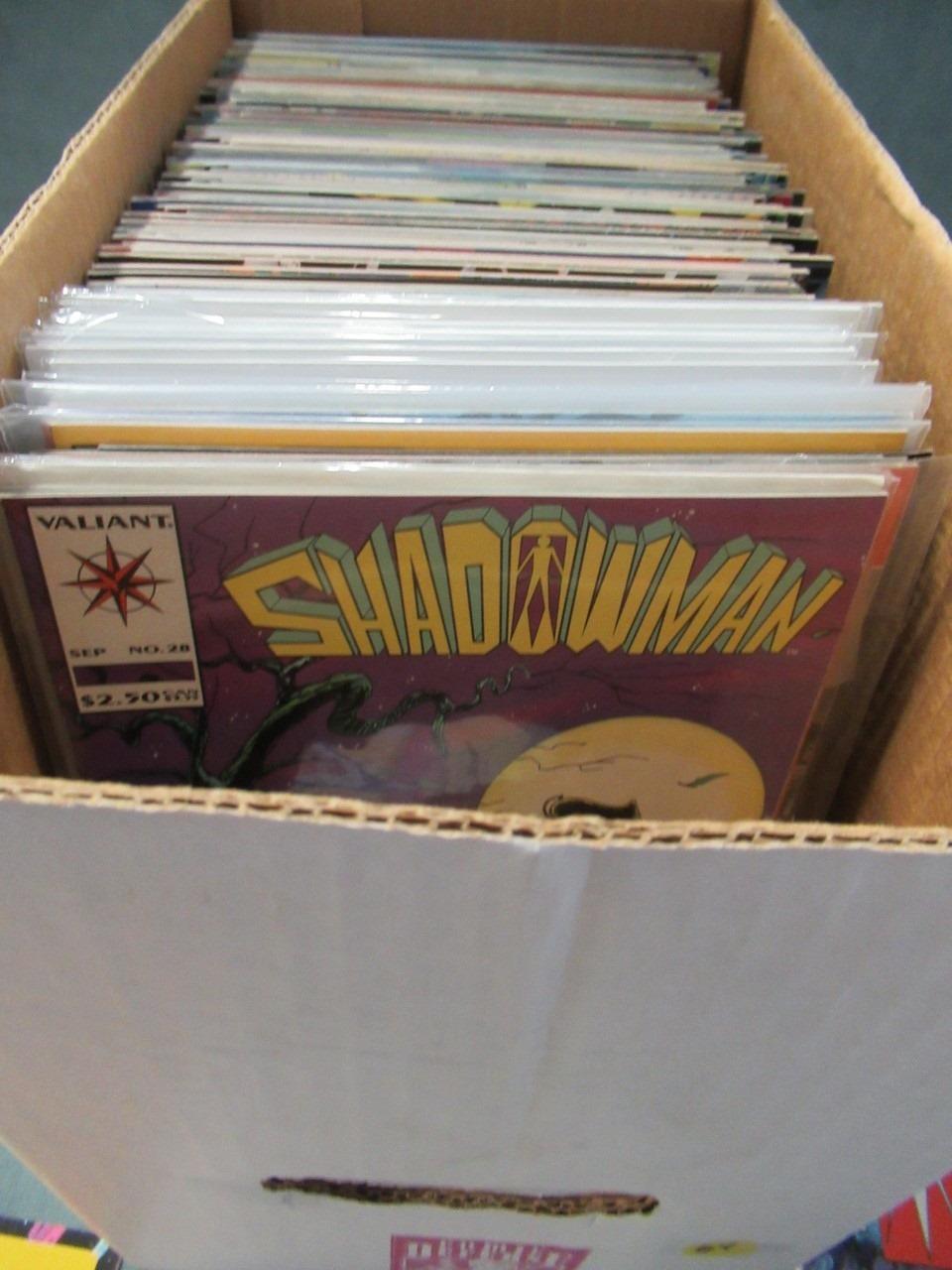 Short Box of Valiant Comics