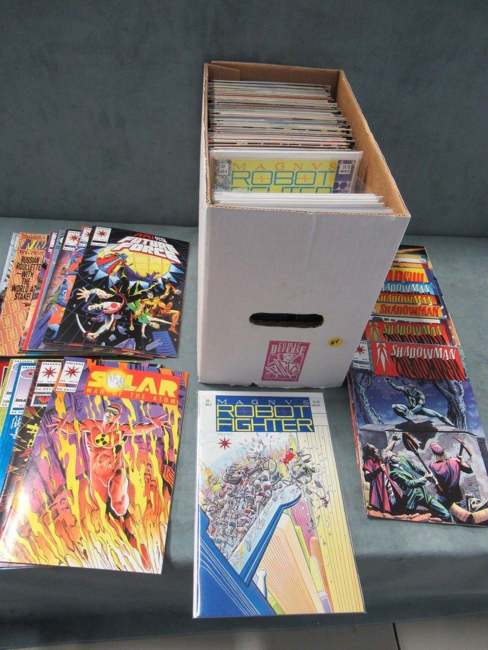 Short Box of Valiant Comics