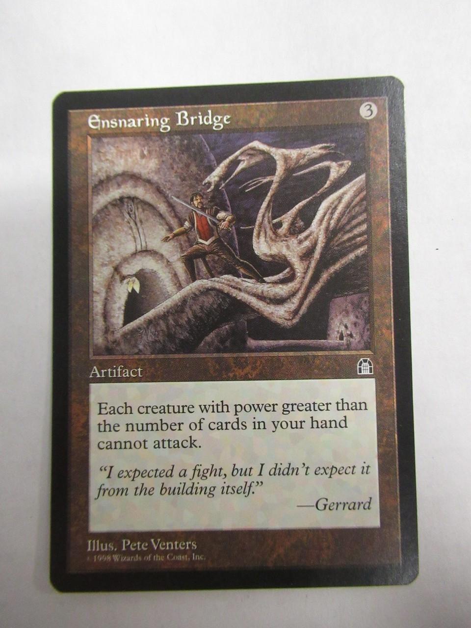 ENSNARING BRIDGE Lot of (2) Stronghold Magic the Gathering Cards