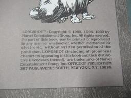 Longshot Marvel OOP TPB