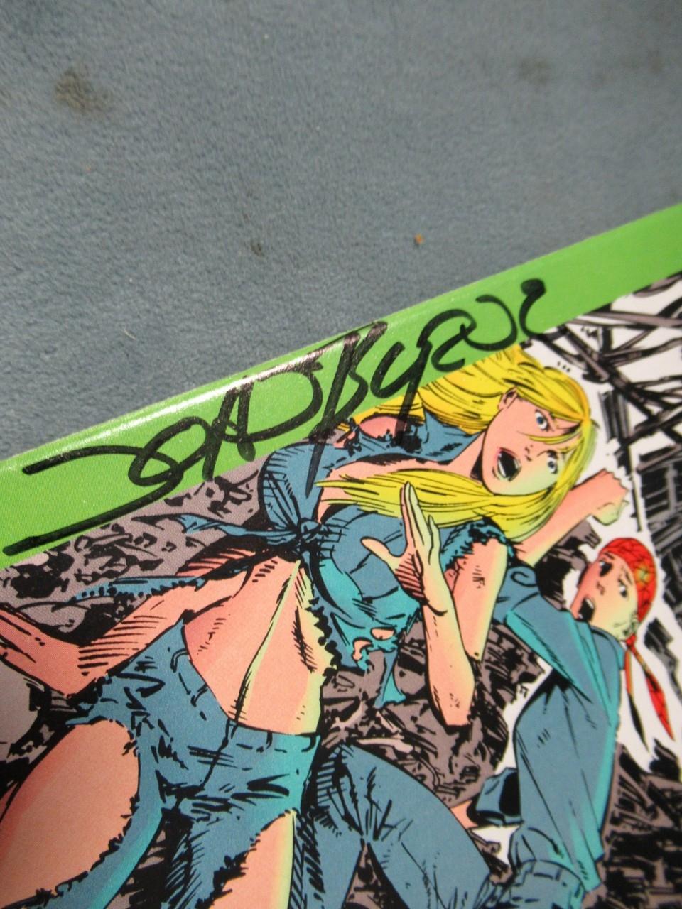 Next Men #0,1,2,4 Signed by John Byrne