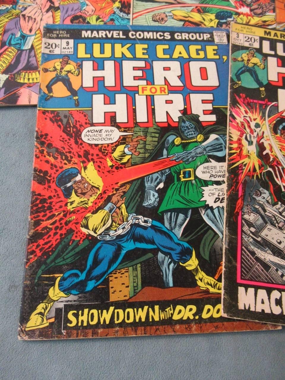 Luke Cage, Hero For Hire Lot of (5)