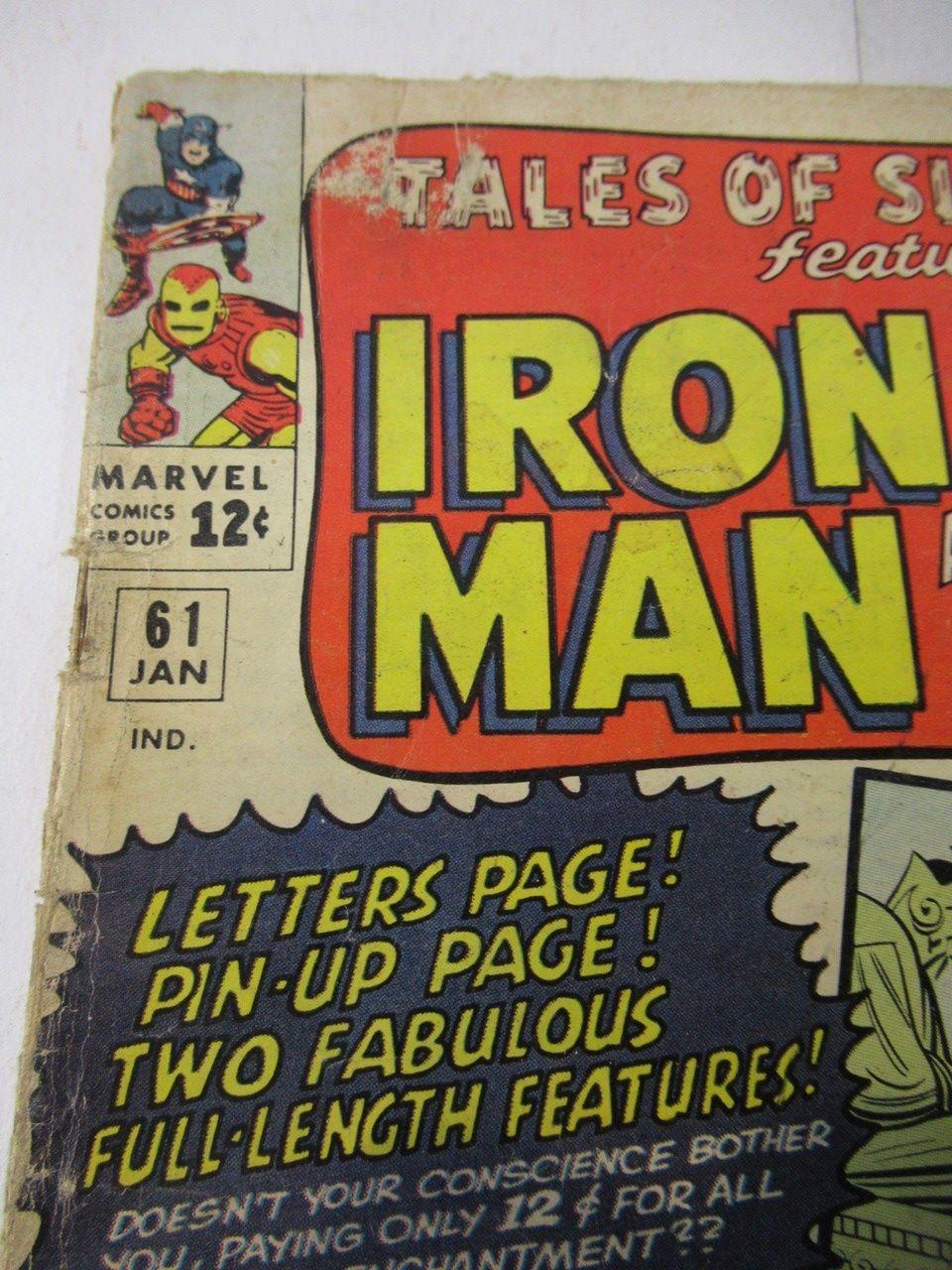 Tales of Suspense #49/59/61/Keys!