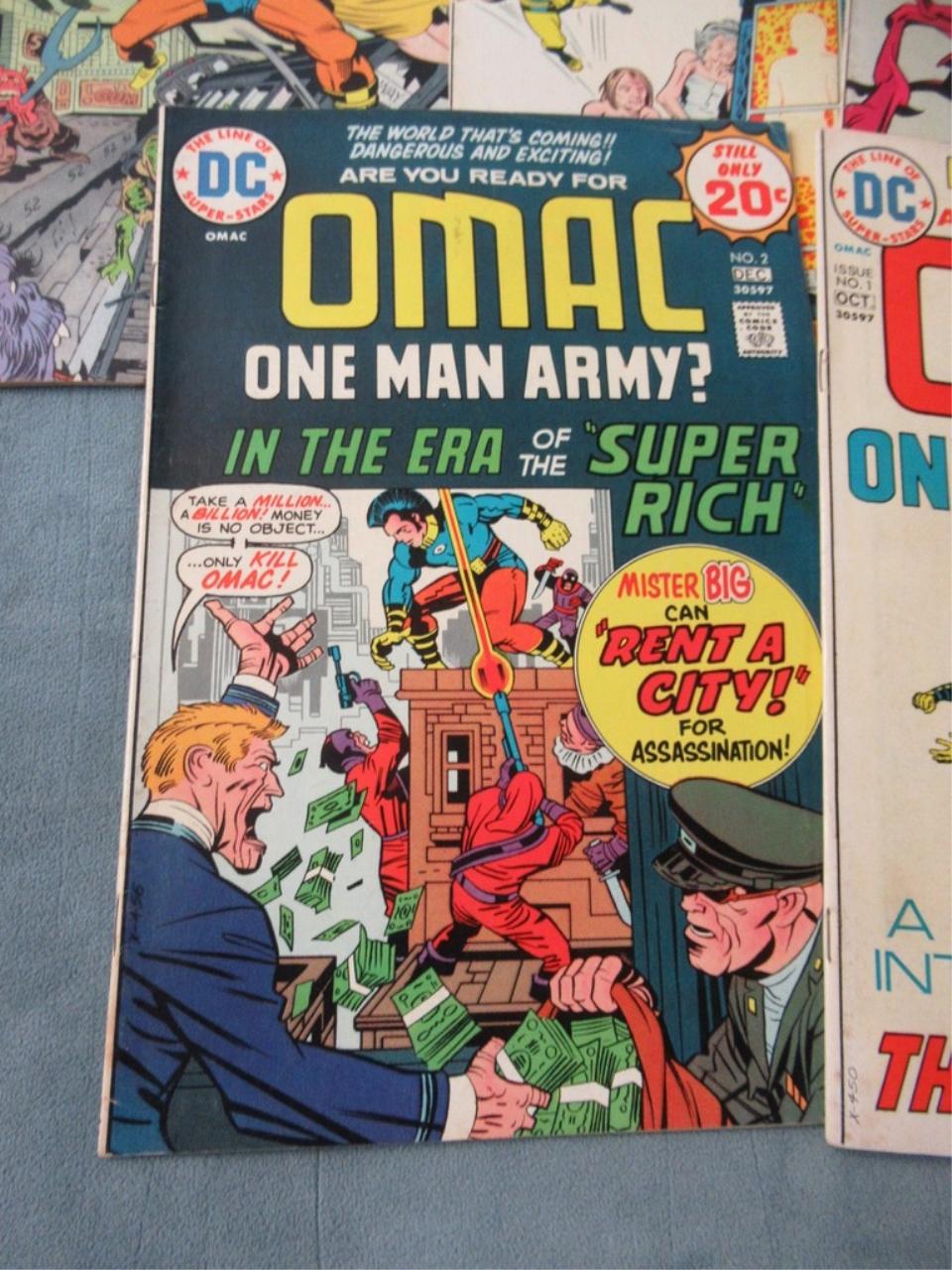 OMAC One Man Army #1-6/1974 Kirby