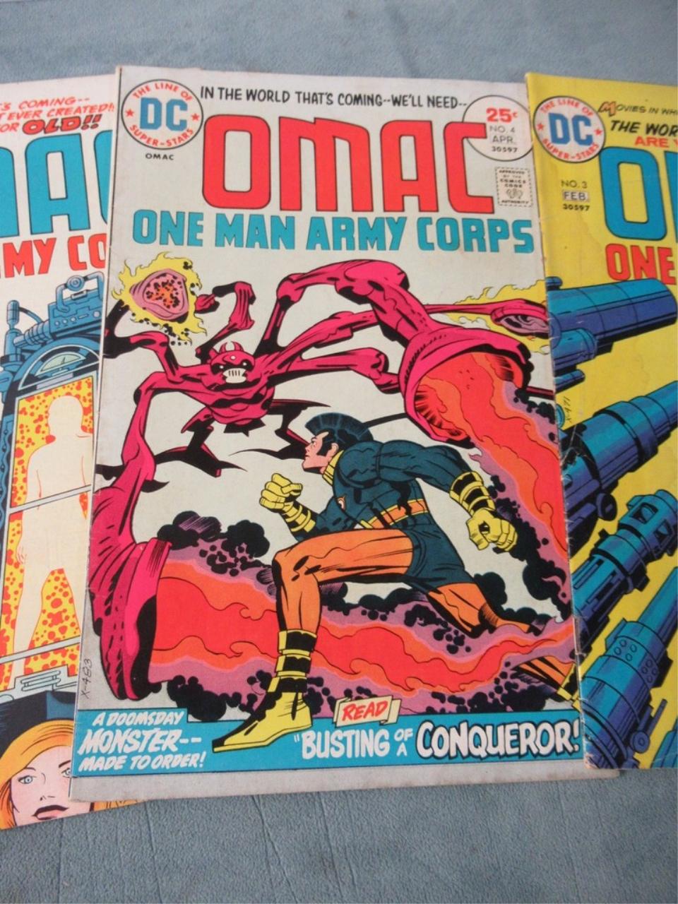 OMAC One Man Army #1-6/1974 Kirby