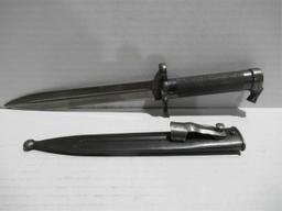 Swedish 1892 Bayonet with Scabbard