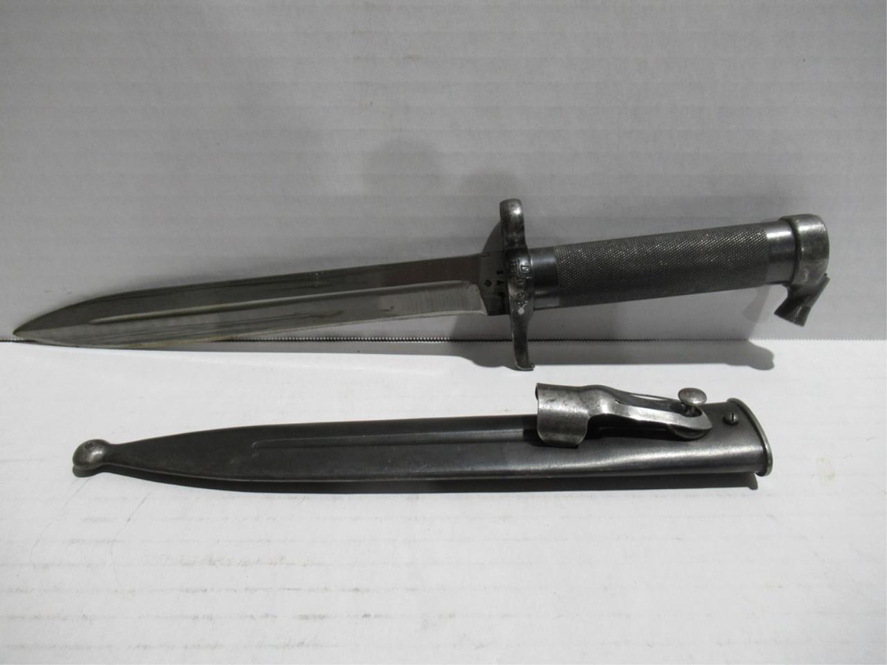 Swedish 1892 Bayonet with Scabbard