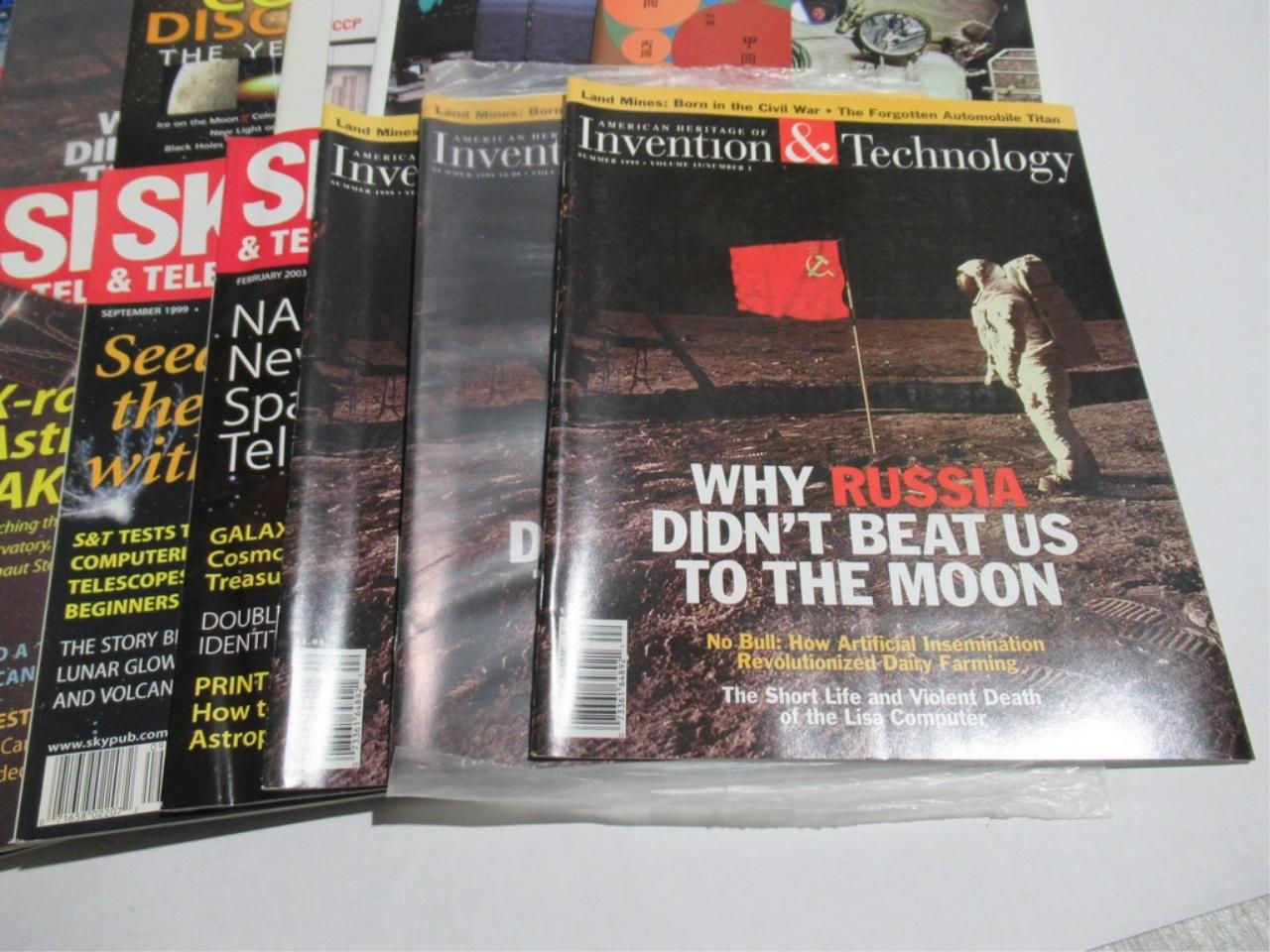Space and Related Magazine Lot