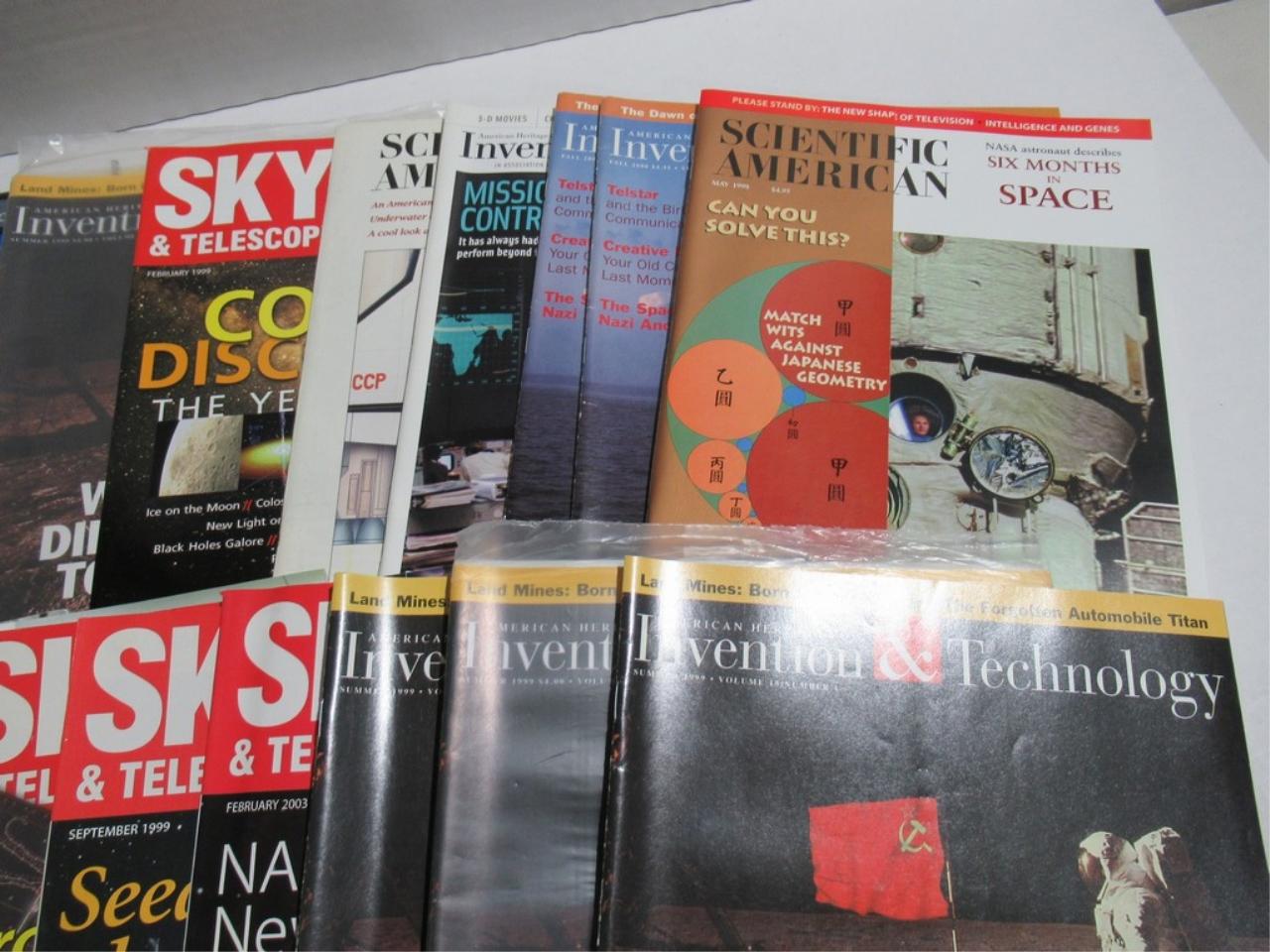 Space and Related Magazine Lot
