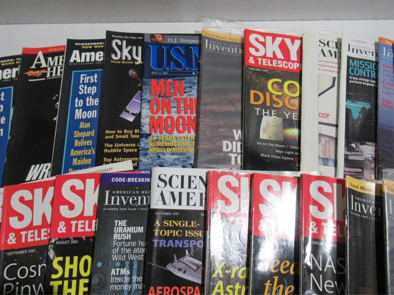 Space and Related Magazine Lot