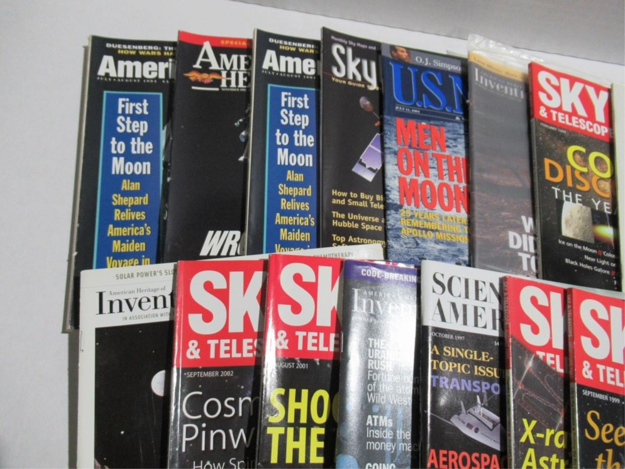 Space and Related Magazine Lot