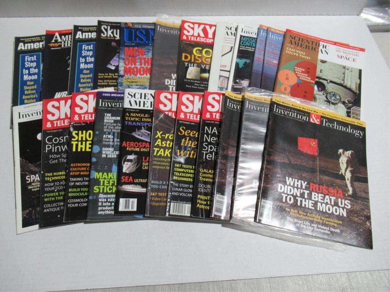 Space and Related Magazine Lot