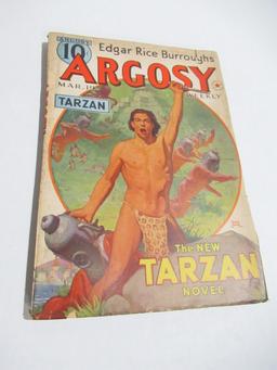 Tarzan 1938 Argosy Pulp