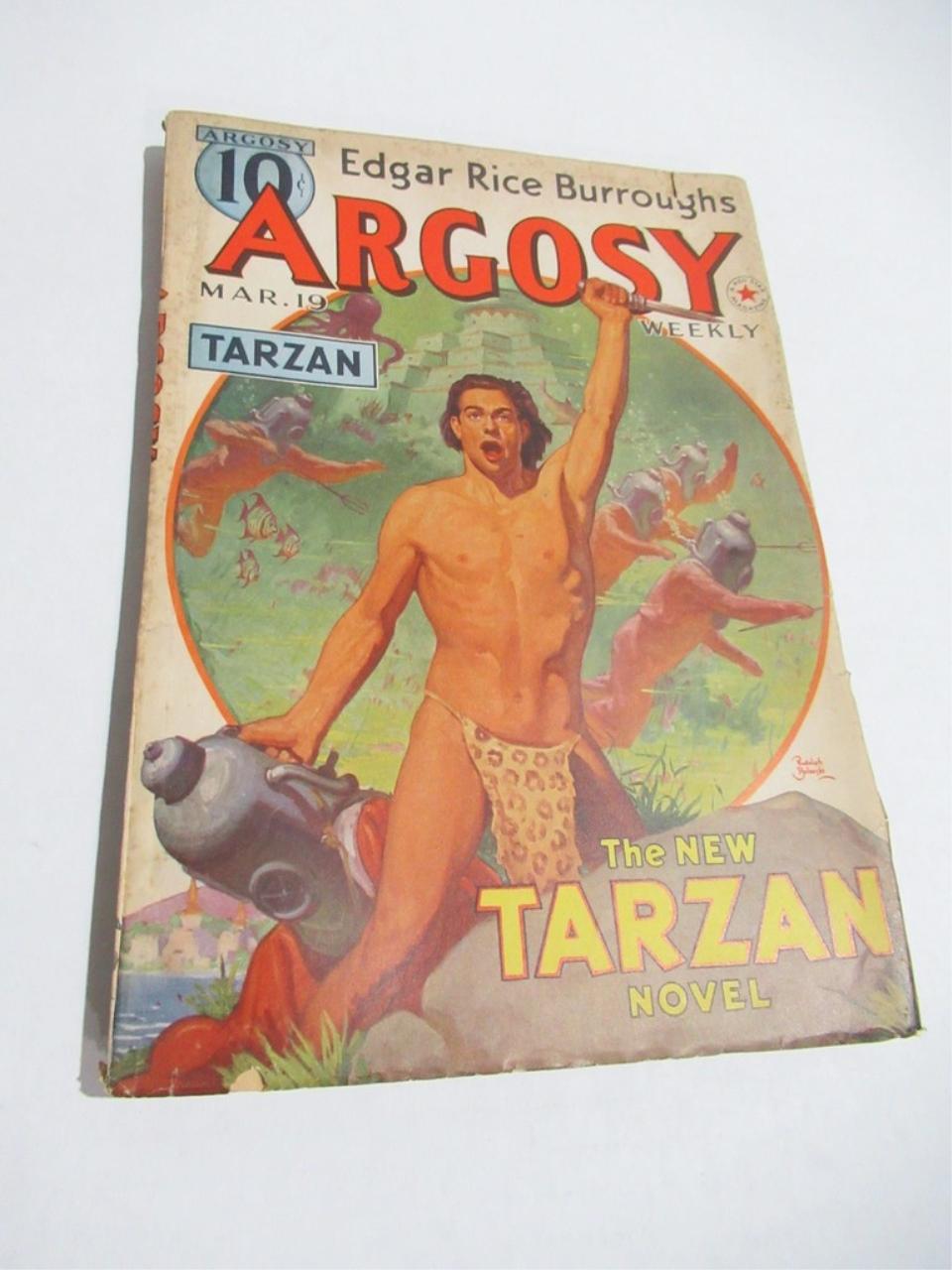 Tarzan 1938 Argosy Pulp
