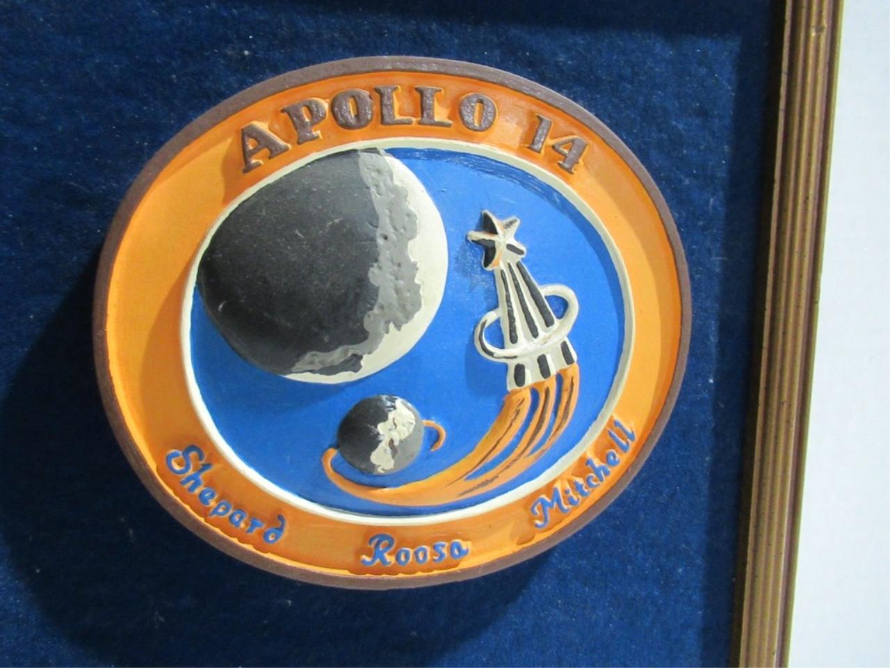 Apollo 14 Commemorative Wall Plaque