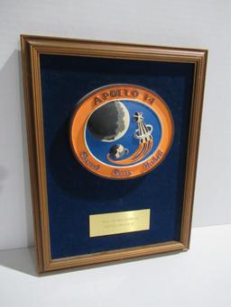 Apollo 14 Commemorative Wall Plaque