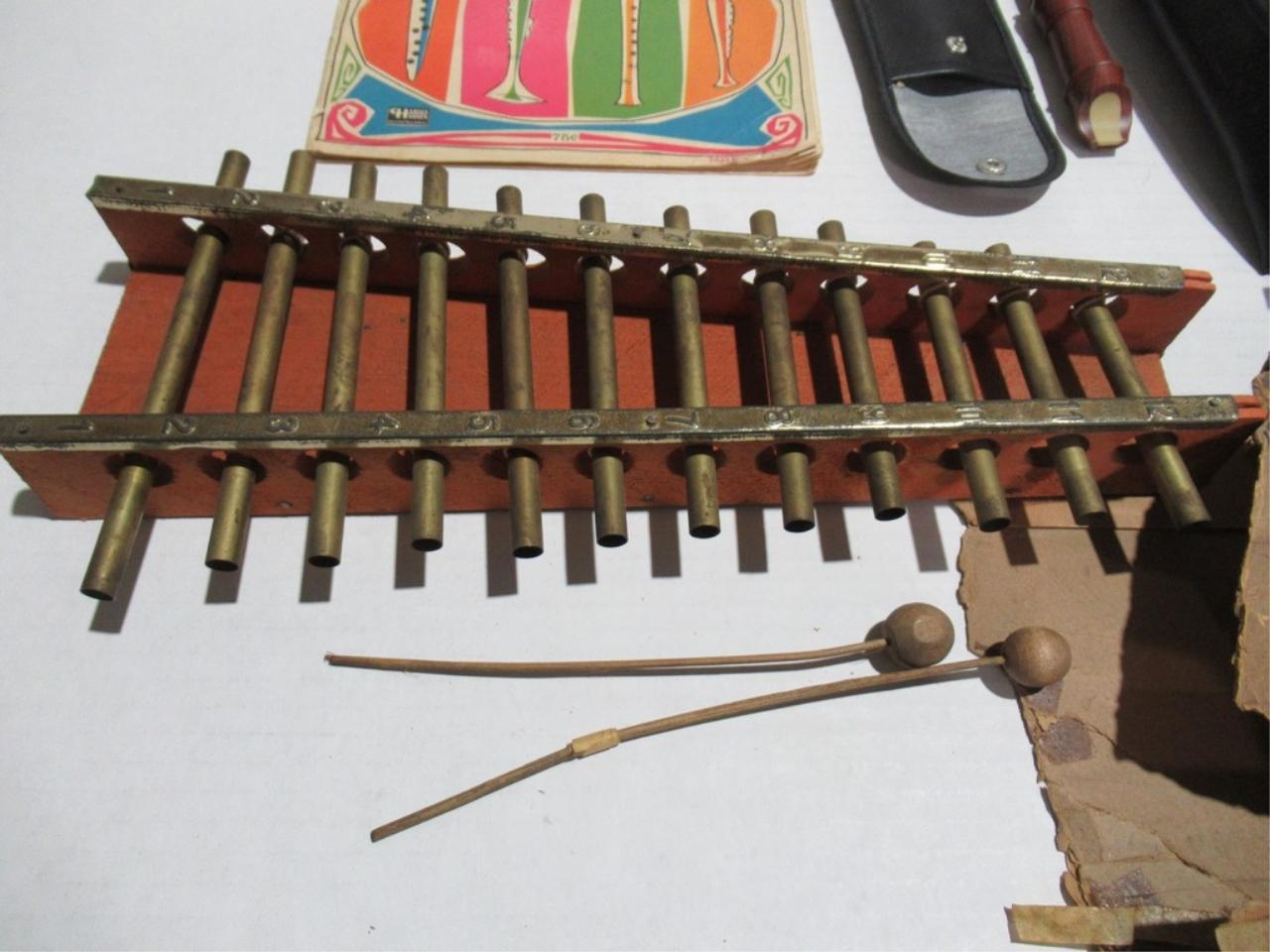 Musical Instrument Box Lot