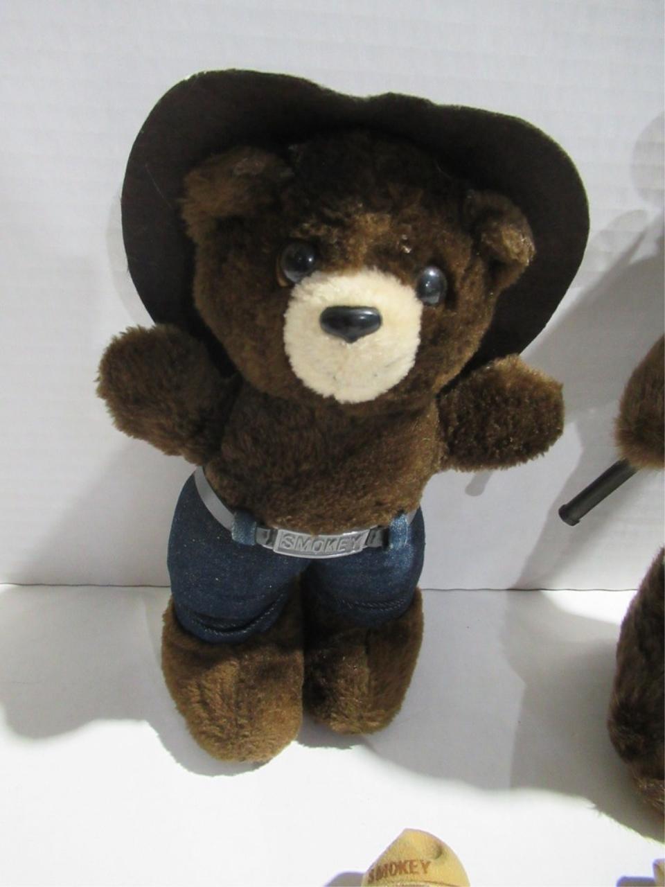 Smokey the Bear Plush Lot