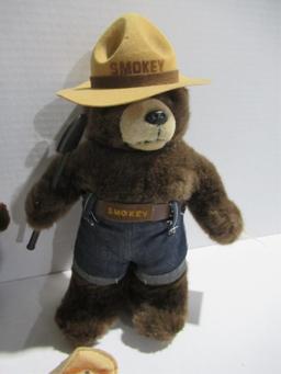 Smokey the Bear Plush Lot